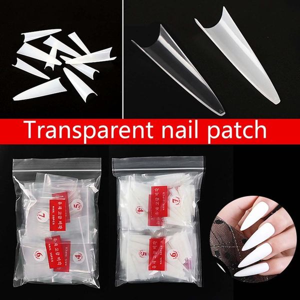 500pcs nails salon stiletto long false fake nails tips manicure artificial white/ clear /natural full cover tips, Black
500pcs nails salon stiletto long false fake nails tips manicure artificial white/ clear /natural full cover tips, Black