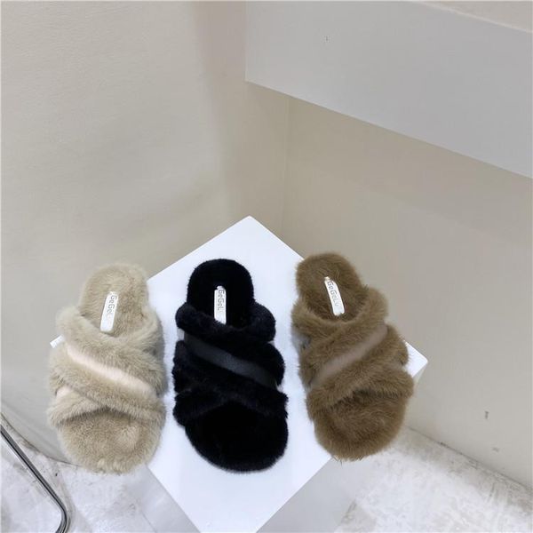 shoes slippers flat low fur flip flops luxury slides plush soft designer rubber hoof heels basic fabric rome autumn pu fur, Black
shoes slippers flat low fur flip flops luxury slides plush soft designer rubber hoof heels basic fabric rome autumn pu fur, Black