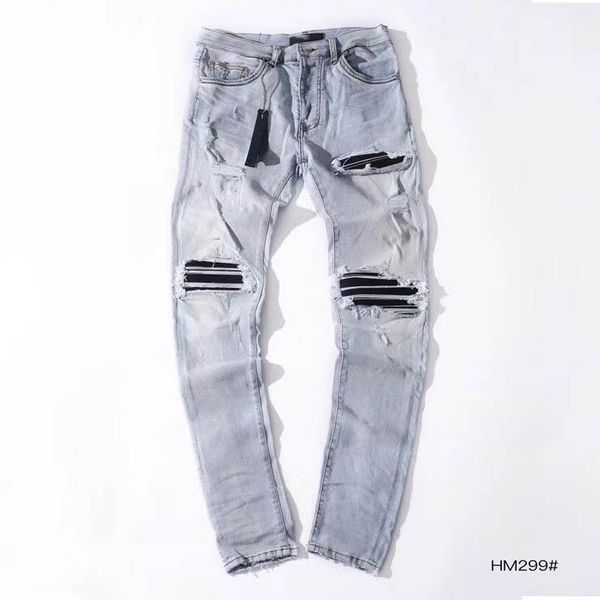 men skinny mx1 distressed pu leather patch blue jeans
men skinny mx1 distressed pu leather patch blue jeans