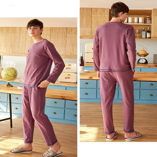 men's pajamas winter 2021 new men's long-sleeved trousers warm loungewear pajamas with pants1, Black;brown
men's pajamas winter 2021 new men's long-sleeved trousers warm loungewear pajamas with pants1, Black;brown