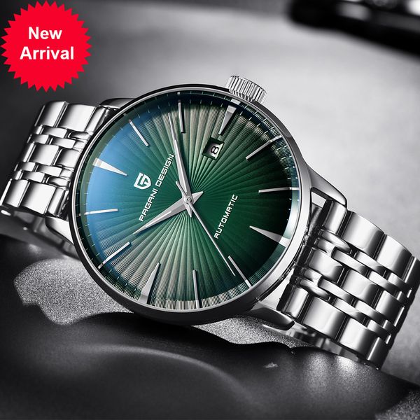 automatic mechanical wristwatch for men with dwaterproof clocks water male clock business, Slivery;brown
automatic mechanical wristwatch for men with dwaterproof clocks water male clock business, Slivery;brown