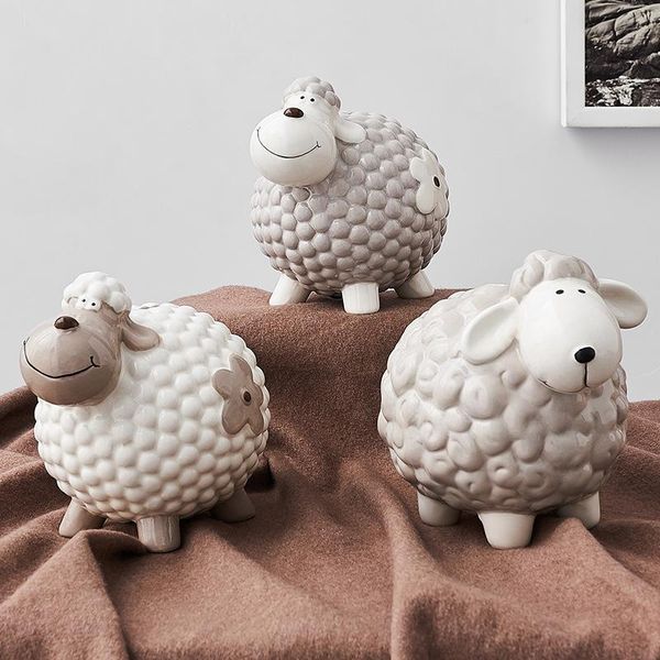 decorative objects & figurines cute coin bank box piggy for money ceramic sheep figurine decorations home decor modern nordic children room
decorative objects & figurines cute coin bank box piggy for money ceramic sheep figurine decorations home decor modern nordic children room