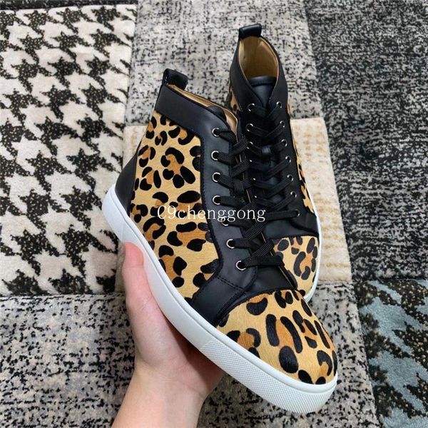 new fashion leopard leather high sneakers round toe sneakers shoes luxurious brand men casual walking shoes with box,eu35-47, Black
new fashion leopard leather high sneakers round toe sneakers shoes luxurious brand men casual walking shoes with box,eu35-47, Black