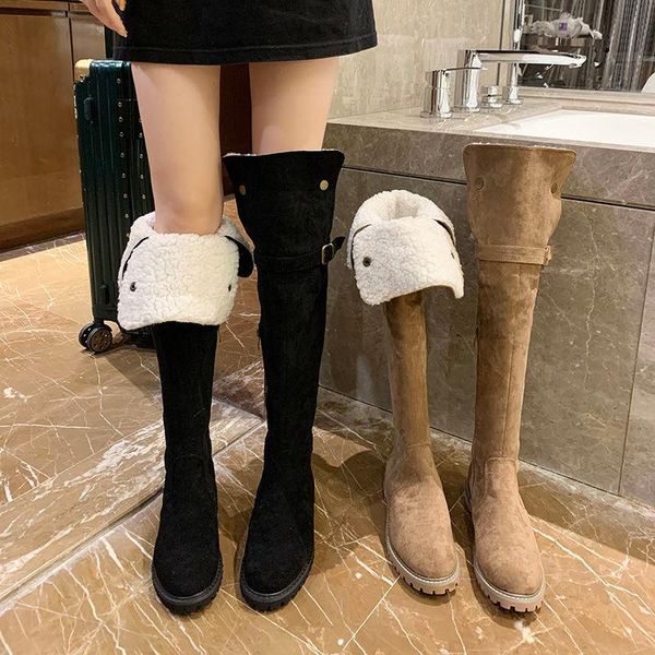 boots 2021 winter women knee high long leather fashion lace-up snow non-slip black shoes woman
boots 2021 winter women knee high long leather fashion lace-up snow non-slip black shoes woman