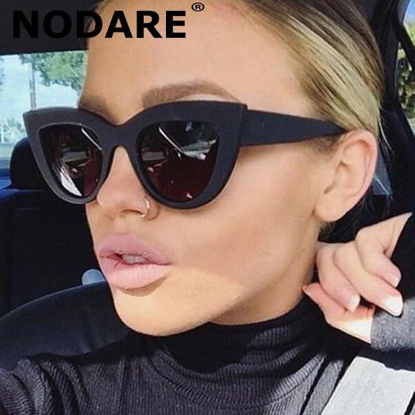 sunglasses nodare 2021 cat eye women tinted color lens ladies vintage shaped sun glasses female eyewear black brand designer, White;black
sunglasses nodare 2021 cat eye women tinted color lens ladies vintage shaped sun glasses female eyewear black brand designer, White;black