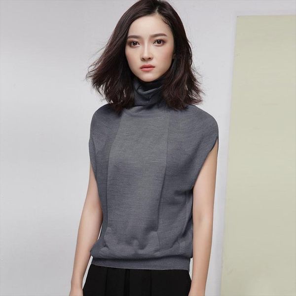 50% wool knitting soft elastic t shirt loose heap collar short sleeve summer women female brand t shirt pullover, White
50% wool knitting soft elastic t shirt loose heap collar short sleeve summer women female brand t shirt pullover, White