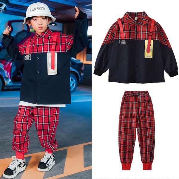 hip hop boys dance costume stage clothing performance wear street dance clothes children long sleeve suit hiphop pant bi337, Black;red
hip hop boys dance costume stage clothing performance wear street dance clothes children long sleeve suit hiphop pant bi337, Black;red