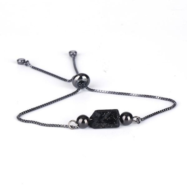 natutal rough black tourmaline bead precious hematite adjustable healing stone gunblack color chain link bracelets for women1
natutal rough black tourmaline bead precious hematite adjustable healing stone gunblack color chain link bracelets for women1