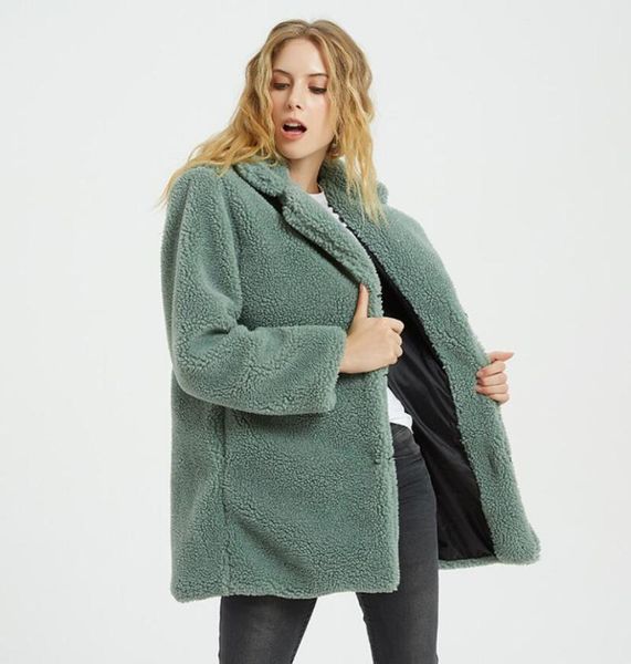 women's fur & faux fall/winter european and american style one lapel loose coat female jacket top, Black
women's fur & faux fall/winter european and american style one lapel loose coat female jacket top, Black