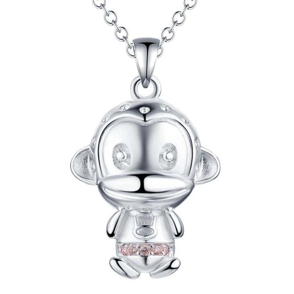 pendant necklaces silver color monkey necklace with zircon fashion jewelry beautiful birthday gift for girls wholesale
pendant necklaces silver color monkey necklace with zircon fashion jewelry beautiful birthday gift for girls wholesale