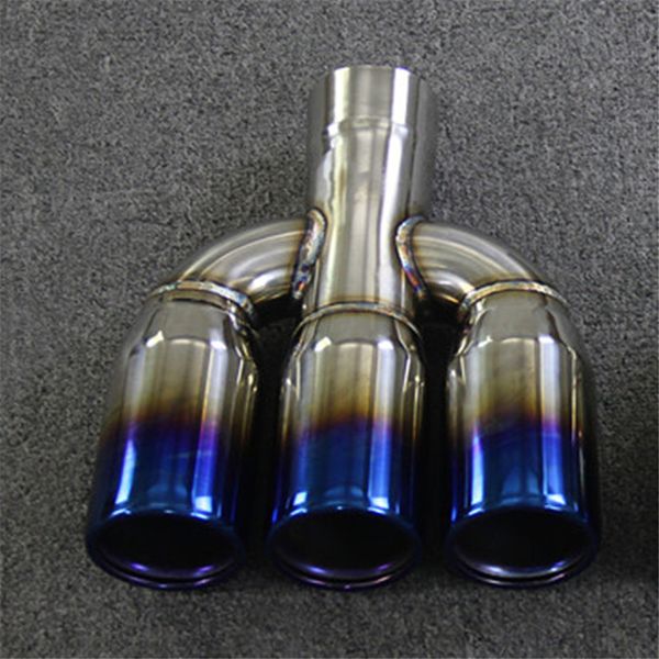 1 pcs three-out exhaust system manifold 304 stainless steel blue muffler tip fit for all cars car accessories muffler tailpipe
1 pcs three-out exhaust system manifold 304 stainless steel blue muffler tip fit for all cars car accessories muffler tailpipe