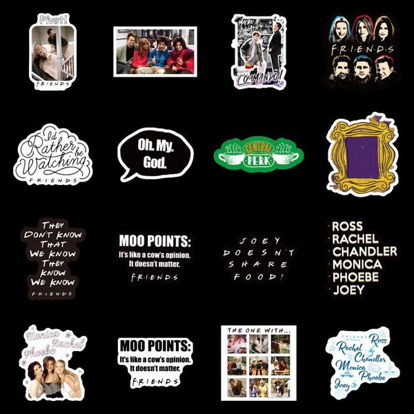 10 50pcs pack friends sticker tv series show gifts for suitcase diy lapguitar skateboard phone waterproof stickers wmtjyd
10 50pcs pack friends sticker tv series show gifts for suitcase diy lapguitar skateboard phone waterproof stickers wmtjyd