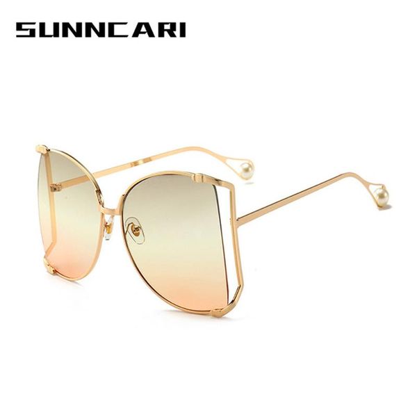 oversized sunglasses women 2021 brand designer big square sun glasses pearl decoration cat eye shades butterfly eyewear, White;black
oversized sunglasses women 2021 brand designer big square sun glasses pearl decoration cat eye shades butterfly eyewear, White;black