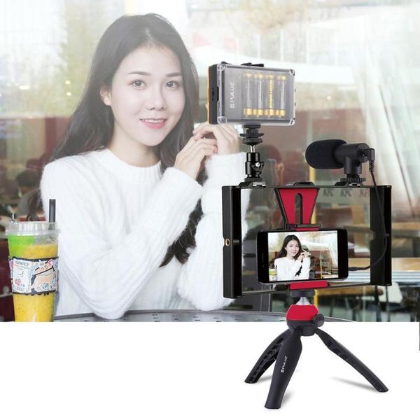 smartphone vlogging rig set professional kit 104 leds light+microphone+tripod phone stand for phones/camera1
smartphone vlogging rig set professional kit 104 leds light+microphone+tripod phone stand for phones/camera1