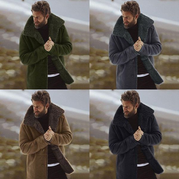 men's winter thick warmer jacket coat outwear fleece fur liner parka overcoat uk, Black
men's winter thick warmer jacket coat outwear fleece fur liner parka overcoat uk, Black