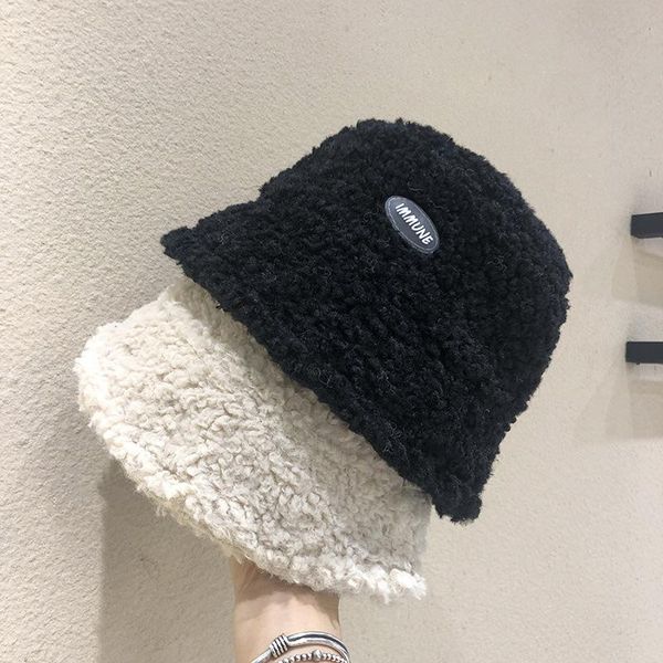 stingy brim hats bucket hat lamb plush thick short water tube fisherman women winter warm all-match fashionable basin, Blue;gray
stingy brim hats bucket hat lamb plush thick short water tube fisherman women winter warm all-match fashionable basin, Blue;gray