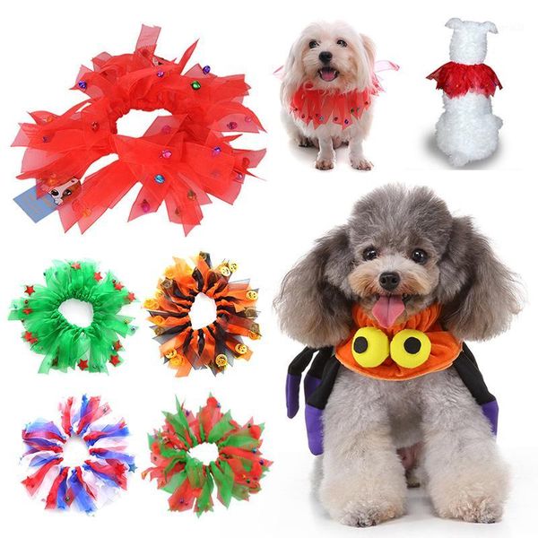 christmas pet dog collar halloween colorful ribbons neck dogs xmas collars with small bell festival cosplay pet supplies 20201
christmas pet dog collar halloween colorful ribbons neck dogs xmas collars with small bell festival cosplay pet supplies 20201