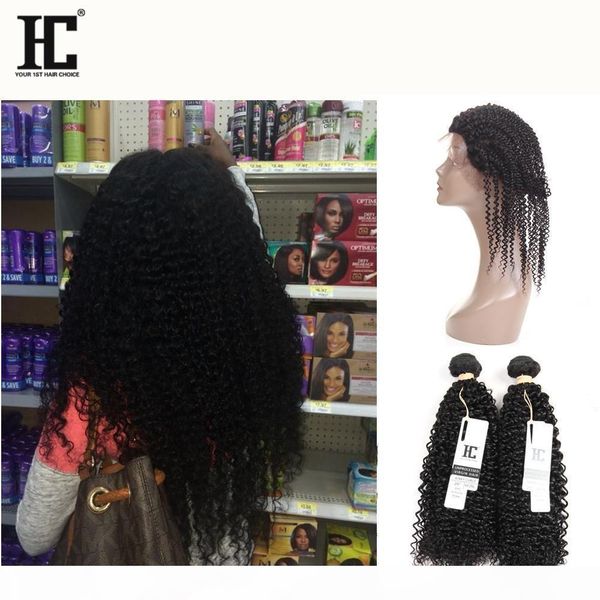 hc hair pre plucked 360 lace frontal with bundles peruvian kinky curly 260 frontal with bundles 360 lace frontal closure virgin human hair, Black;brown
hc hair pre plucked 360 lace frontal with bundles peruvian kinky curly 260 frontal with bundles 360 lace frontal closure virgin human hair, Black;brown