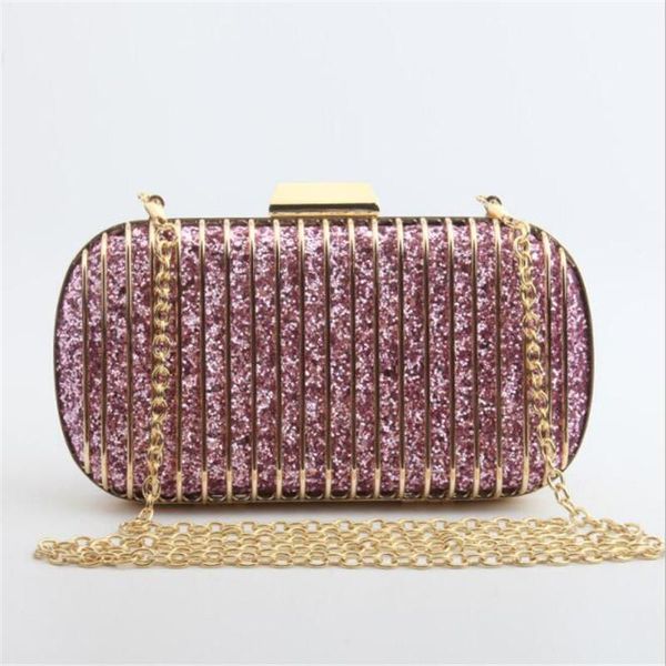 2020 women sequins wedding clutch metal hollow out banquet bags with chain clutch wallets for ladies drop shipping m443
2020 women sequins wedding clutch metal hollow out banquet bags with chain clutch wallets for ladies drop shipping m443