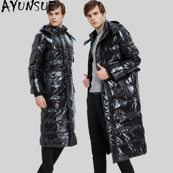 Fasting - men's long down et, Hoodie, winter clothing, large, 2020, Black 
Fasting - men's long down et, Hoodie, winter clothing, large, 2020, Black