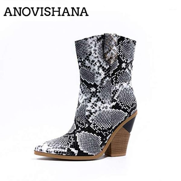boots anovishana women ankle pointed toe slip on block mid heels western cowboy bootties big size 46 leopard boot1, Black
boots anovishana women ankle pointed toe slip on block mid heels western cowboy bootties big size 46 leopard boot1, Black