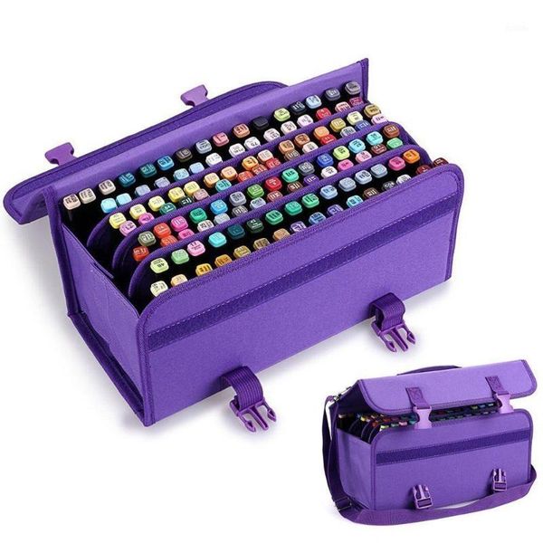 quality oxford 120 slots marker pen case markers bag portable school pencils case large capacity pencil bag1
quality oxford 120 slots marker pen case markers bag portable school pencils case large capacity pencil bag1