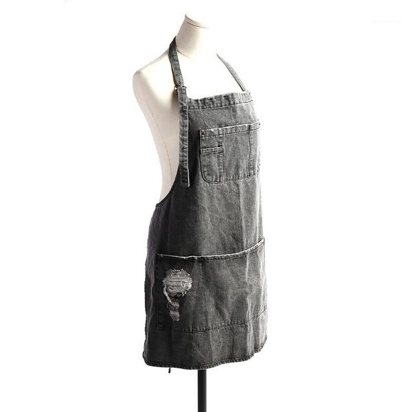 aprons fashionable cotton denim baking apron work clothing adjustable strap home for cafes lounge bars and kitchens1
aprons fashionable cotton denim baking apron work clothing adjustable strap home for cafes lounge bars and kitchens1