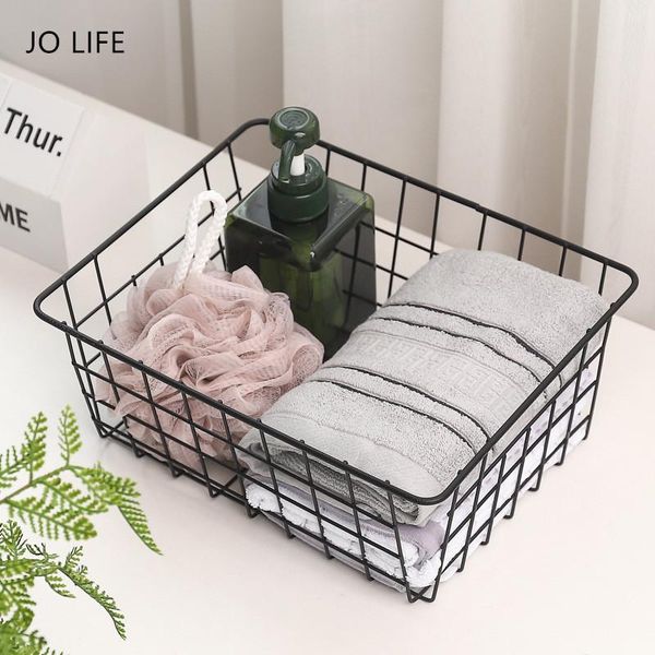 jo life home deskmetal organizer sundries fruit storage holder simple wrought iron storage basket
jo life home deskmetal organizer sundries fruit storage holder simple wrought iron storage basket