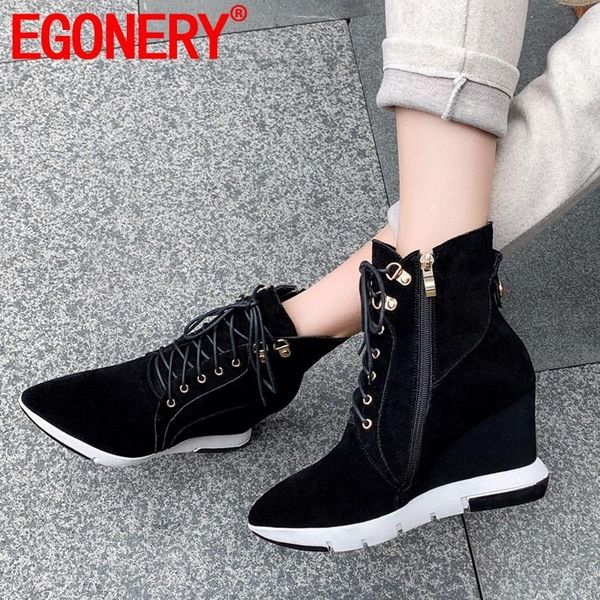boots egonery woman shoes summer fashion pointed toe cow suede ankle outside high heels cross-tied zipper, Black
boots egonery woman shoes summer fashion pointed toe cow suede ankle outside high heels cross-tied zipper, Black