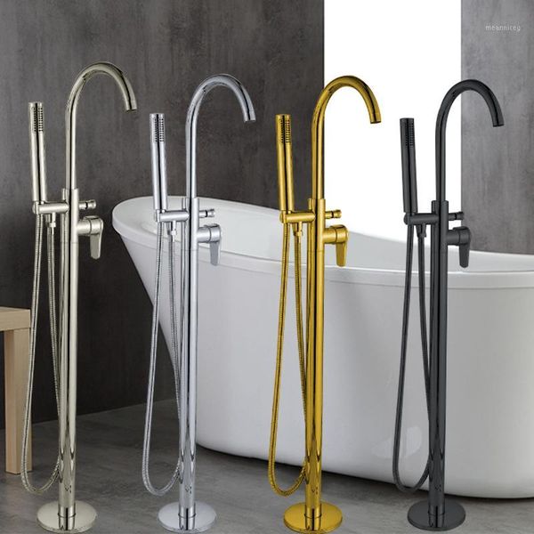 thermostatic solid brass floor mounted single handle bathtub faucet floor stand faucet mixer tap hand shower faucets tub spouts1
thermostatic solid brass floor mounted single handle bathtub faucet floor stand faucet mixer tap hand shower faucets tub spouts1