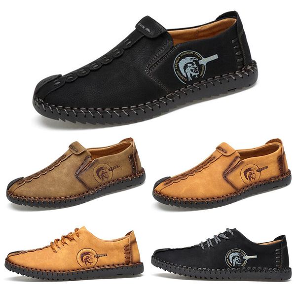 classic mens leather shoes spring autumn trend casual shoes color yellow brown black mens jogging sports sneakers online size 40-45
classic mens leather shoes spring autumn trend casual shoes color yellow brown black mens jogging sports sneakers online size 40-45
