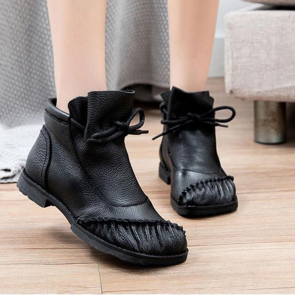 yourseason ladies genuine leather lace-up retro shoes 2021 new square toe flat with women concise leisure platform boots1, Black
yourseason ladies genuine leather lace-up retro shoes 2021 new square toe flat with women concise leisure platform boots1, Black