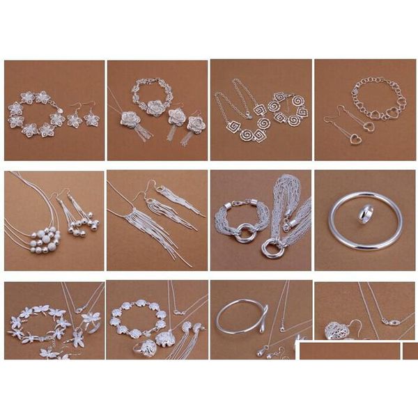 shipping with tracking number most sell women's delicate gift jewelry 925 silver plated mix jewelry set 12 set 1038 obv3z, Black
shipping with tracking number most sell women's delicate gift jewelry 925 silver plated mix jewelry set 12 set 1038 obv3z, Black