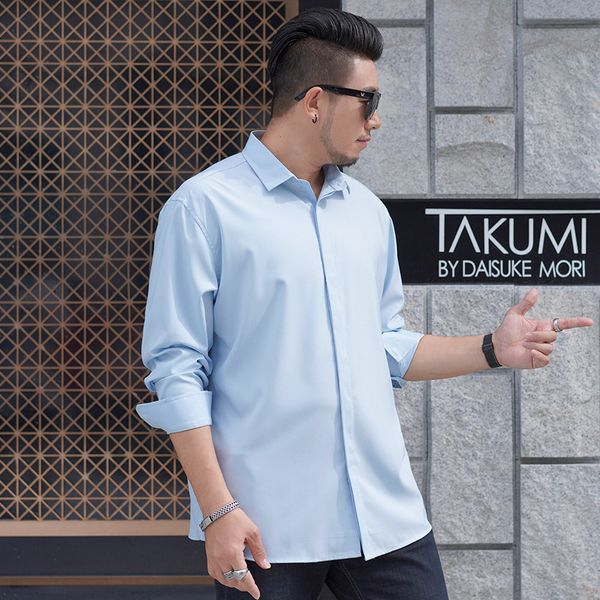 formal shirts for men oversize long sleeve white black blue plus size 6xl 7xl 8xl 10xl male office casual business loose blouse c1212
formal shirts for men oversize long sleeve white black blue plus size 6xl 7xl 8xl 10xl male office casual business loose blouse c1212