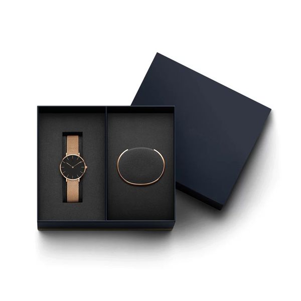 christmas gift box new daniel 28 32 36mm mens womens quartz watch women fashion bracelet female clock lady relogio montre femme, Slivery;brown
christmas gift box new daniel 28 32 36mm mens womens quartz watch women fashion bracelet female clock lady relogio montre femme, Slivery;brown