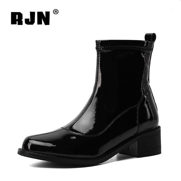 boots rjn elegant ankle handmade classic round toe low heel zip women shoes easy-clean anti-skid ro5831, Black
boots rjn elegant ankle handmade classic round toe low heel zip women shoes easy-clean anti-skid ro5831, Black
