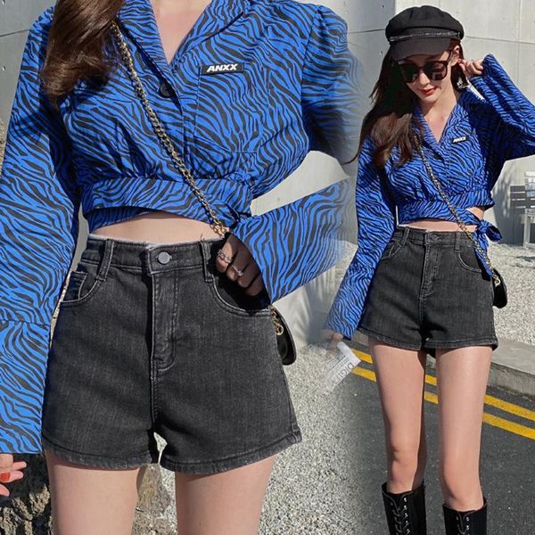 european and american style fashion trend ripped fringed denim shorts women pants, Blue
european and american style fashion trend ripped fringed denim shorts women pants, Blue