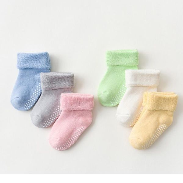 3pair/lot new autumn and winter thick baby socks non-slip floor baby foot socks 3pair qylprl, Pink;yellow
3pair/lot new autumn and winter thick baby socks non-slip floor baby foot socks 3pair qylprl, Pink;yellow