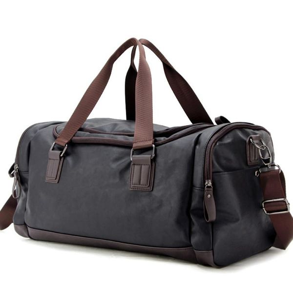 men large pu leather sports gym bag fitness training yoga bags duffel tote travel handbag male outdoor shoulder bag
men large pu leather sports gym bag fitness training yoga bags duffel tote travel handbag male outdoor shoulder bag