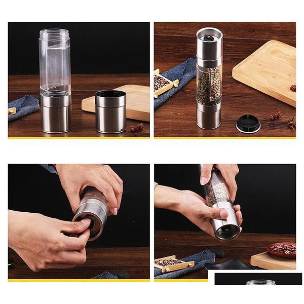 stainless steel pepper mill grinder manual salt portable kitchen mill muller home kitchen tool spice sauce pe jllicg bdesybag
stainless steel pepper mill grinder manual salt portable kitchen mill muller home kitchen tool spice sauce pe jllicg bdesybag