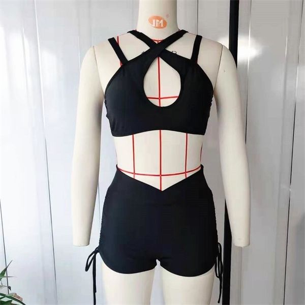 larger pad women yoga set sportswear ensemble gym wear running clothing fitness sports bra shorts leggings outfit tracksuit 22cm c0123, Gray
larger pad women yoga set sportswear ensemble gym wear running clothing fitness sports bra shorts leggings outfit tracksuit 22cm c0123, Gray
