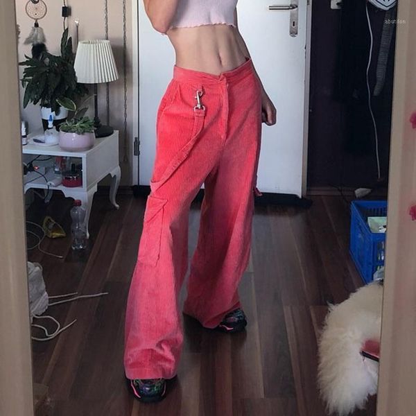 women's pants & capris european vintage hip-hop casual women punk streetwear trousers corduroy solid color harajuku ins high waist loos, Black;white
women's pants & capris european vintage hip-hop casual women punk streetwear trousers corduroy solid color harajuku ins high waist loos, Black;white