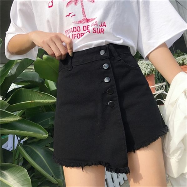 summer light blue irregular casual college wind basic all match fashion a-line korean style high waist short skirts y200512, White;black
summer light blue irregular casual college wind basic all match fashion a-line korean style high waist short skirts y200512, White;black