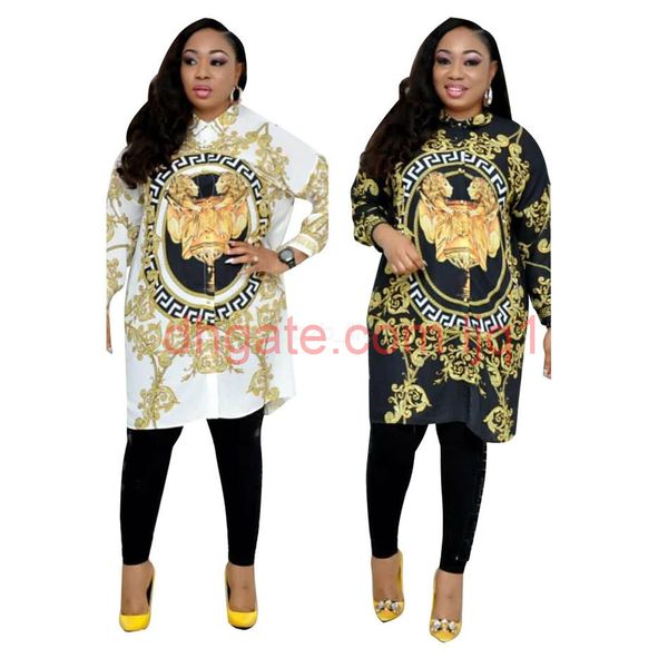 prom dresses 2019 lion printed long sleeve dress loose casual summer designer women golden shirt blouse plus size wedding dresses, Black;gray
prom dresses 2019 lion printed long sleeve dress loose casual summer designer women golden shirt blouse plus size wedding dresses, Black;gray
