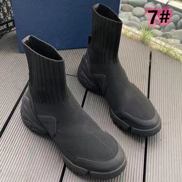 new woman boots luxury designer short shoes knitted elastic boots socksshoes large size 35-42 with box, Black
new woman boots luxury designer short shoes knitted elastic boots socksshoes large size 35-42 with box, Black
