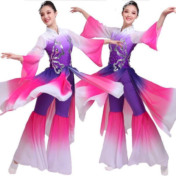 women's national classical yangko dance costume fan dance umbrella costume sequin decal performance clothing jq7201, Black;red
women's national classical yangko dance costume fan dance umbrella costume sequin decal performance clothing jq7201, Black;red