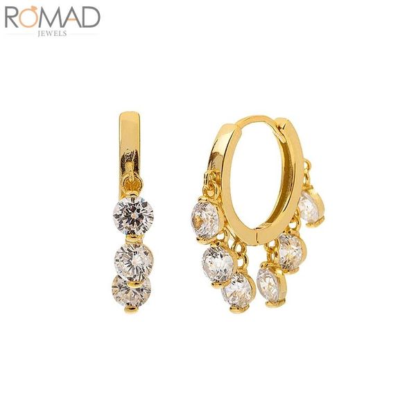 hoop & huggie romad 925 sterling silver luxury wild personality six zircon earrings for women female s925 jewelry pendientes aretes de mujer, Golden;silver
hoop & huggie romad 925 sterling silver luxury wild personality six zircon earrings for women female s925 jewelry pendientes aretes de mujer, Golden;silver