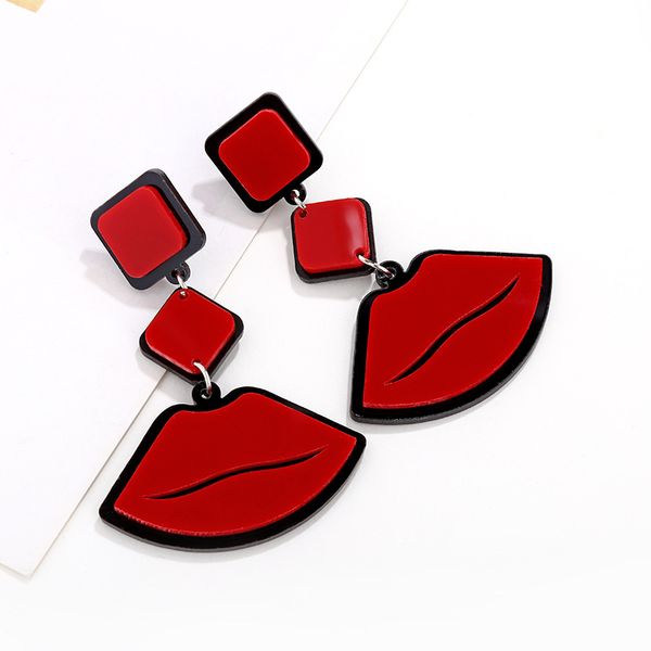 dhl big red lip pendant earrings jazz super exaggerated fashion acrylic earrings stud for women charm accessories jewelry, Silver
dhl big red lip pendant earrings jazz super exaggerated fashion acrylic earrings stud for women charm accessories jewelry, Silver