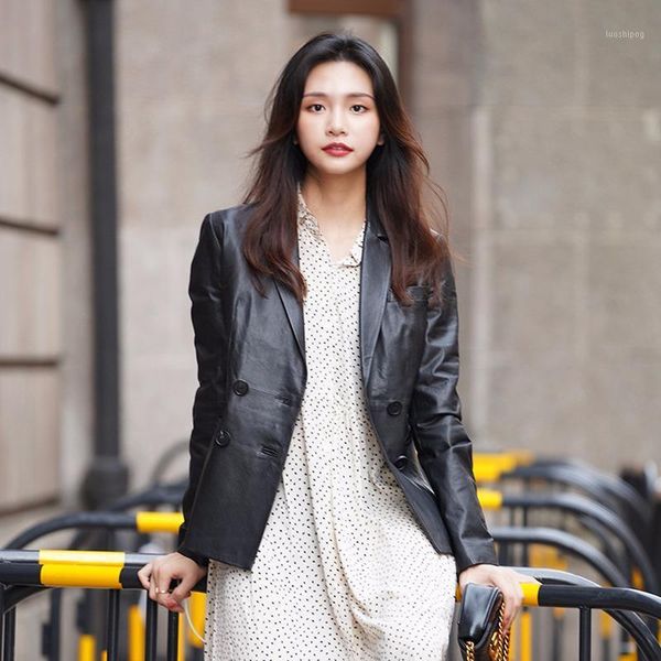 vintage genuine leather jacket women 2020 spring autumn sheepskin coat fashion leather jackets chaqueta mujer py-04 yy4381, Black
vintage genuine leather jacket women 2020 spring autumn sheepskin coat fashion leather jackets chaqueta mujer py-04 yy4381, Black