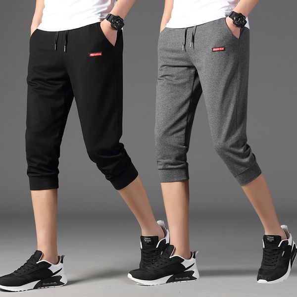 coveted feather clothing group 2020 summer korean trend shorts loose straight men's capri pants, White;black
coveted feather clothing group 2020 summer korean trend shorts loose straight men's capri pants, White;black